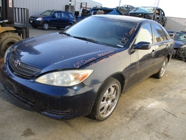 2003 TOYOTA CAMRY LE METALLIC BLUE 2.4L AT Z15096